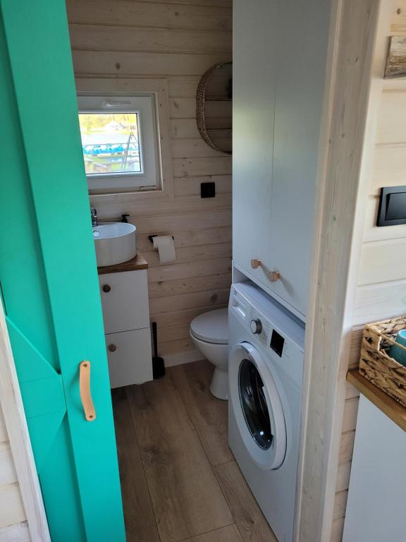 Koupelna v ubytování Camping Przywidz - Mała Szwajcaria