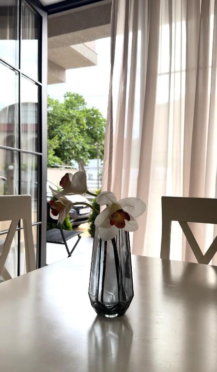 Posezení v ubytování Aparthotel Kutaisi