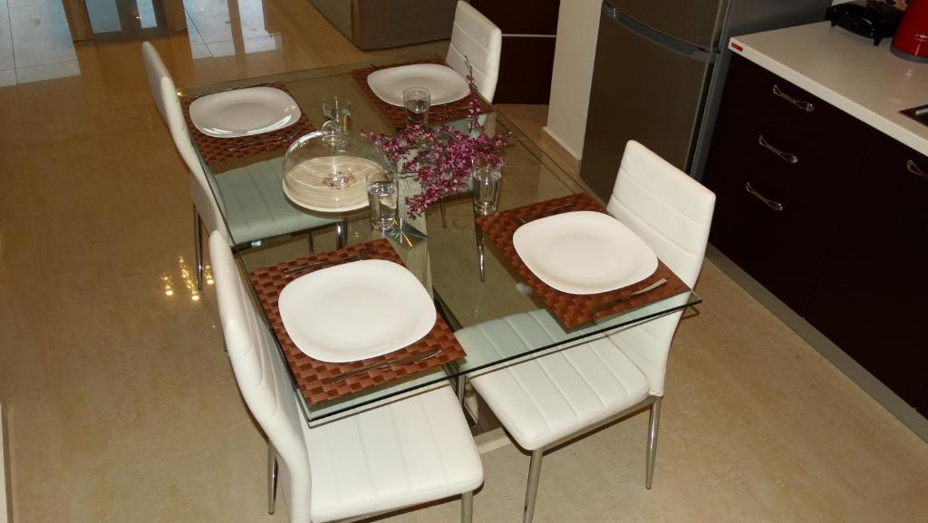 A seating area at Villa Maria PF