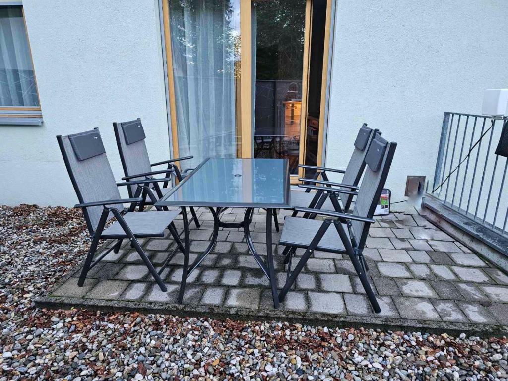 Balkón nebo terasa v ubytování Pohorske terase Gabi
