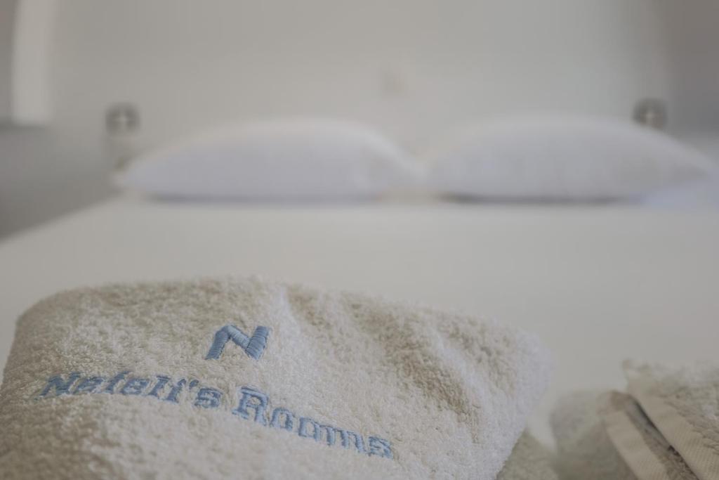Postel nebo postele na pokoji v ubytování Nefelis Rooms