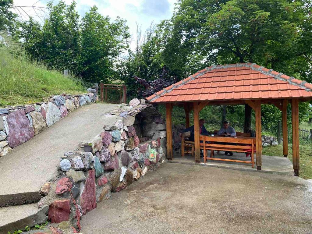 Zahrada ubytování Seosko Domaćinstvo Vulević