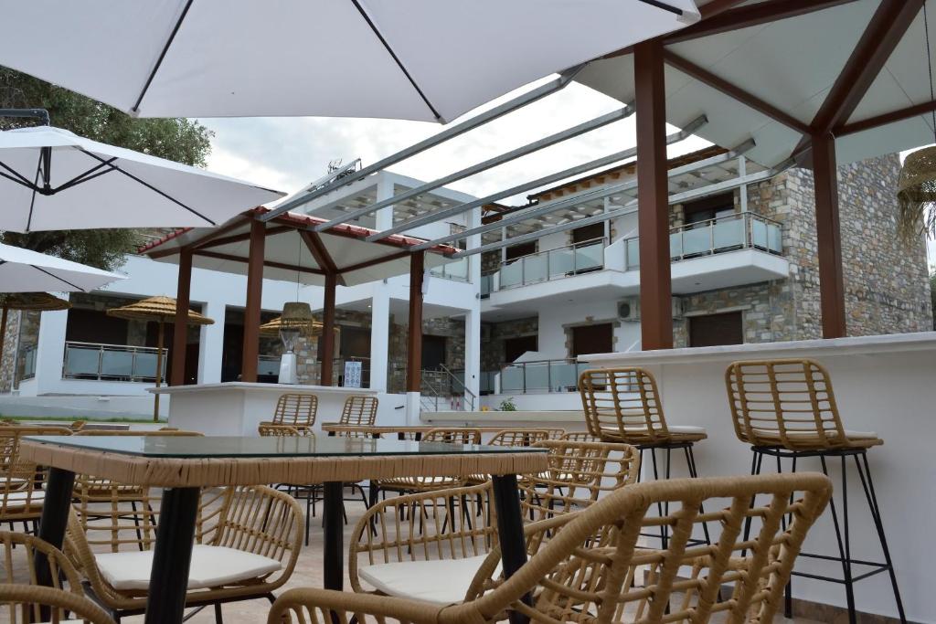 Restaurace v ubytování Dioscuri Deluxe Apartments