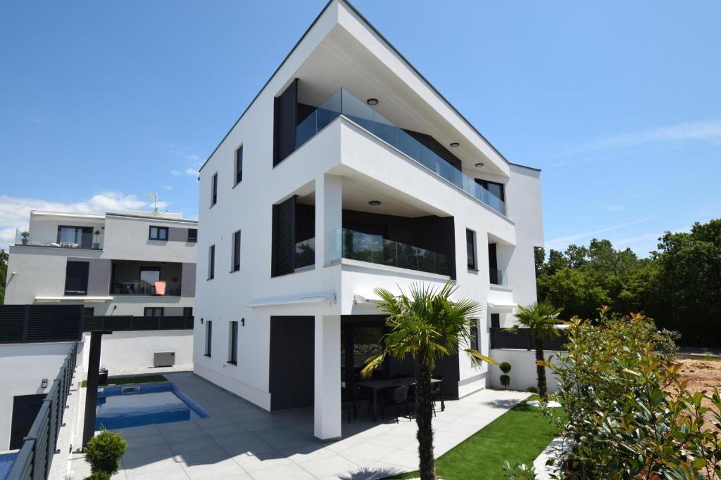 Budova, kde se apartmán nachází
