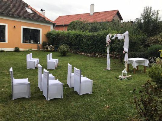 Zahrada ubytování Hotel Pod Stráží