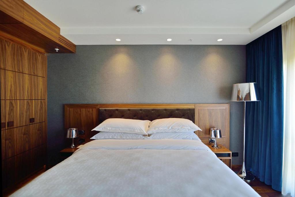 Postel nebo postele na pokoji v ubytování Sheraton Novi Sad