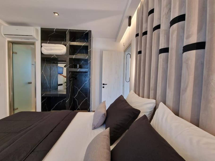 Letto o letti in una camera di Villa Gleandra