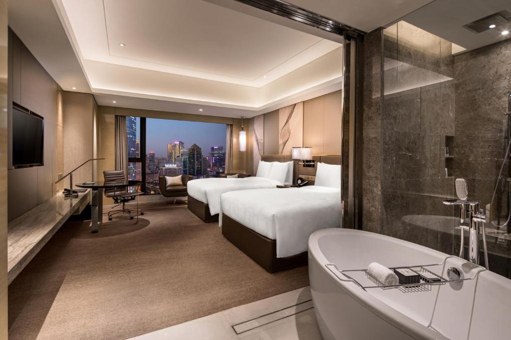 JW Marriott Hotel Chengdu - Deluxe, Camera Per Gli Ospiti, 2 Double