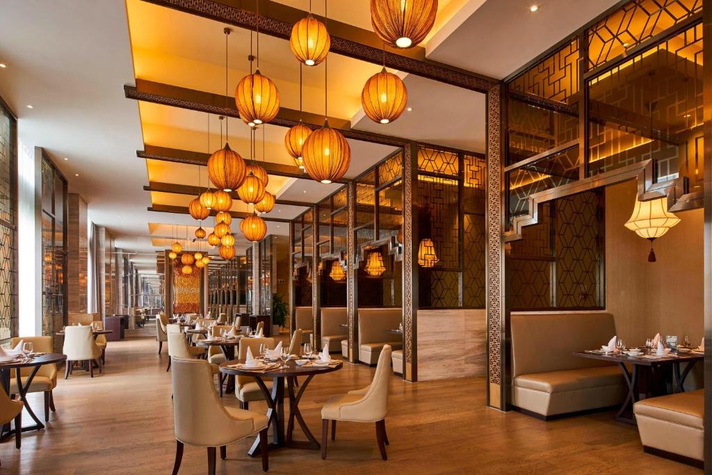 Posezení v ubytování Sheraton Chuzhou Hotel