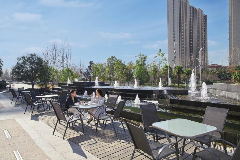 Restaurace v ubytování Sheraton Chuzhou Hotel