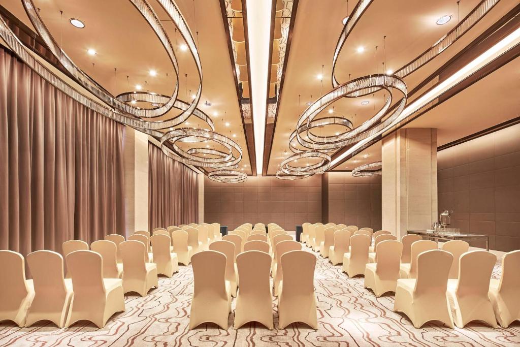Posezení v ubytování Sheraton Chuzhou Hotel