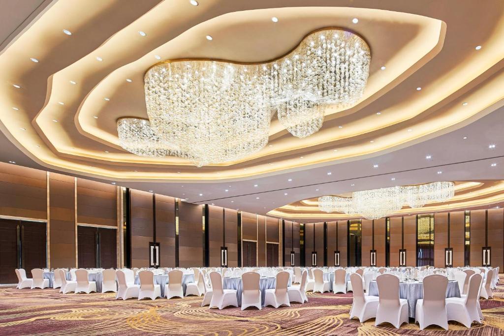 Posezení v ubytování Sheraton Chuzhou Hotel