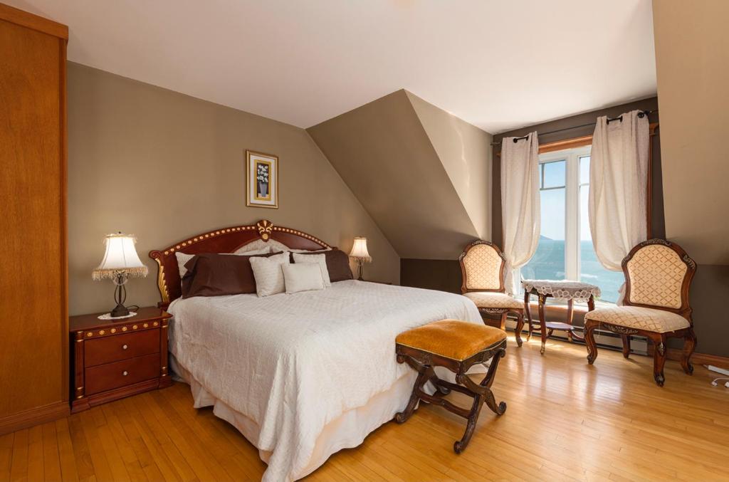 Postel nebo postele na pokoji v ubytování La Maison Jaune