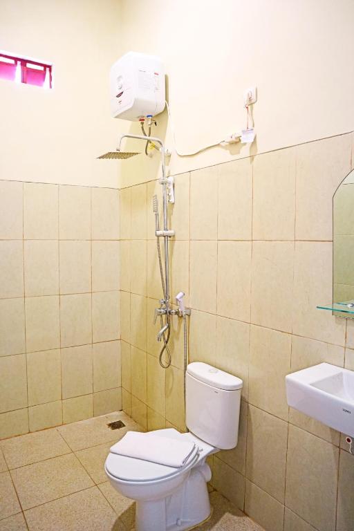 Koupelna v ubytování Perta Prana Amarta