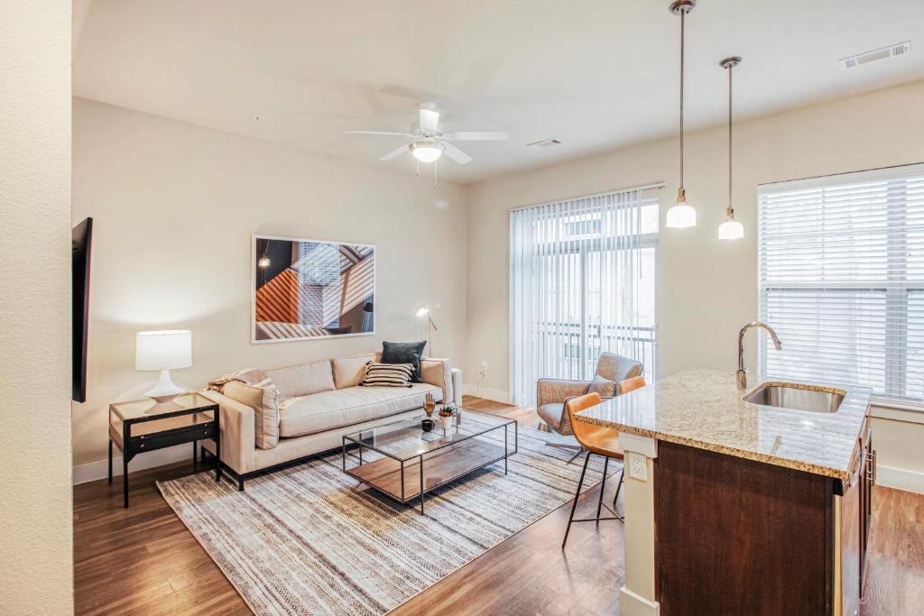 a living room with a couch and a table at 135 Hawthorne ave in Yonkers