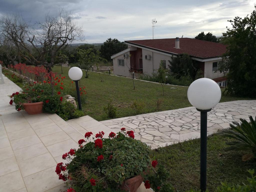 Zahrada ubytování B&B Villa Lena
