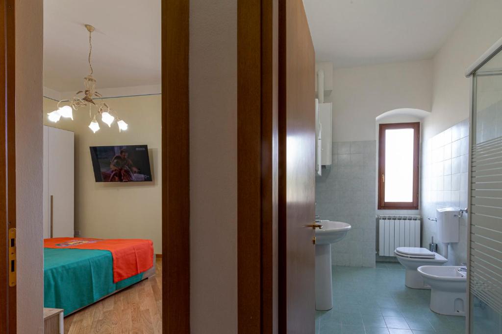 Koupelna v ubytování IBibiena - CASA CAMALDOLI