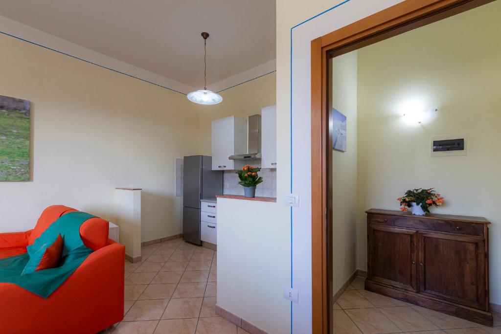 Kuchyň nebo kuchyňský kout v ubytování IBibiena - CASA CAMALDOLI