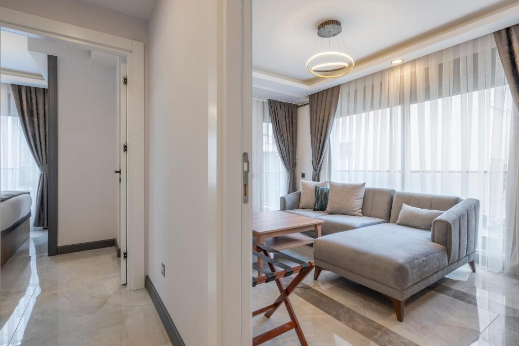 Posezení v ubytování Quality Gold Suite Hotel
