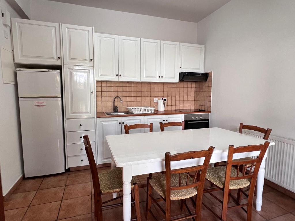 Kuchyň nebo kuchyňský kout v ubytování POED Residences