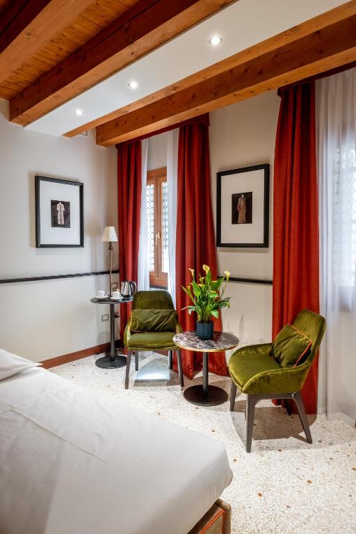 Posezení v ubytování Palazzina Fortuny