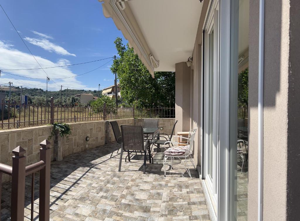 Balkon lub taras w obiekcie Faidra's House