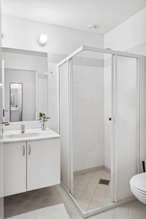 Koupelna v ubytování Hotel Pinenhus