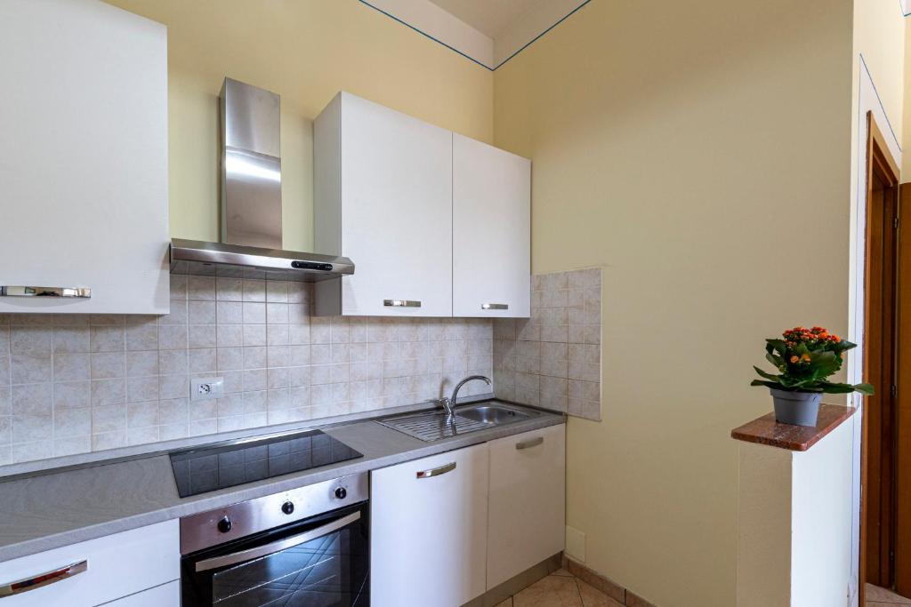 Kuchyň nebo kuchyňský kout v ubytování IBibiena - CASA CAMALDOLI