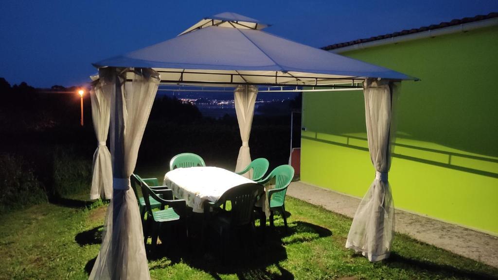 Zahrada ubytování Casa Iris - Paraíso Ortegal