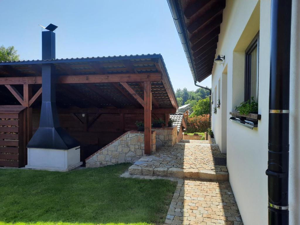 Budova, kde se apartmán nachází