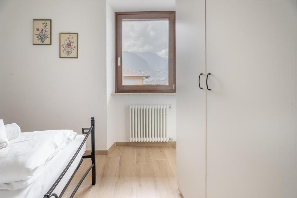 Łóżko lub łóżka w pokoju w obiekcie Casa Stefano
