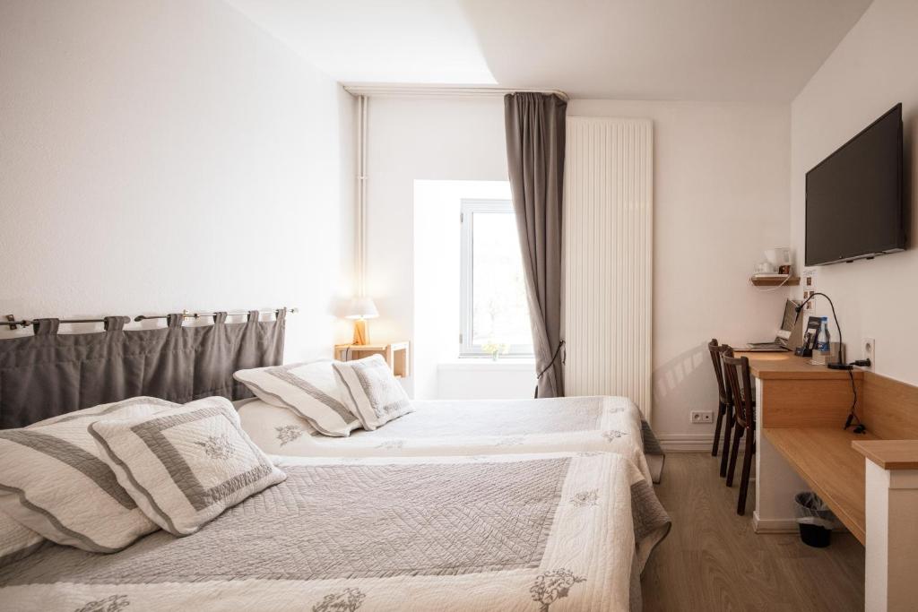 Hôtel Restaurant de la Poste et La Grange Détente, espace bien-être - Tweelingzaal