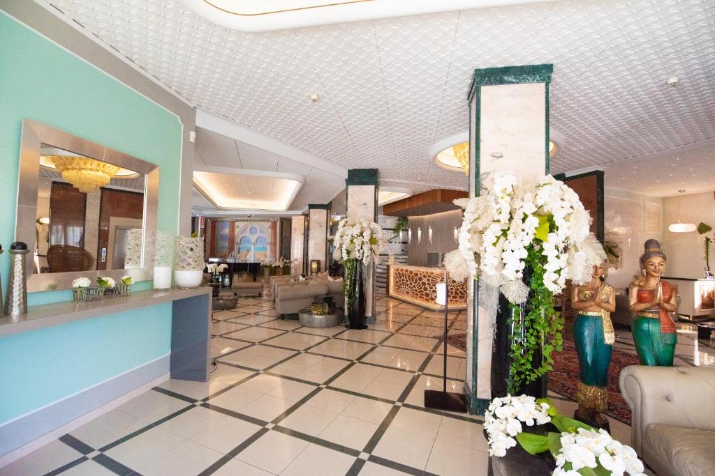 Posezení v ubytování Hotel Carlton