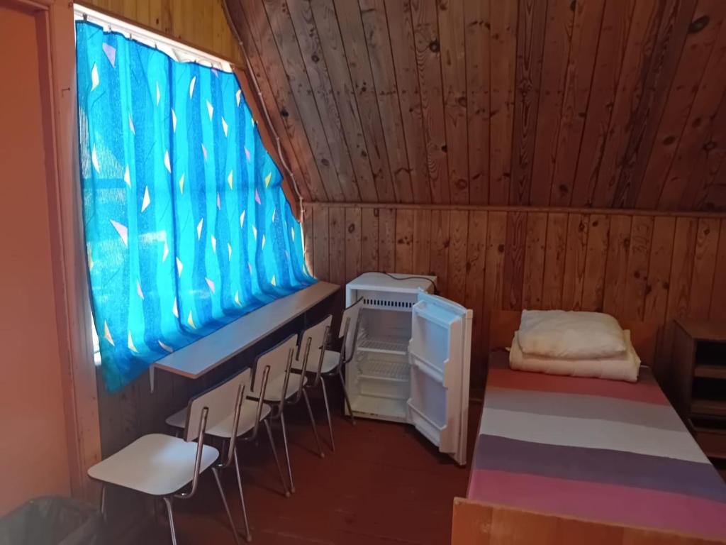 Postel nebo postele na pokoji v ubytování Camping Vaivari Jūrmala