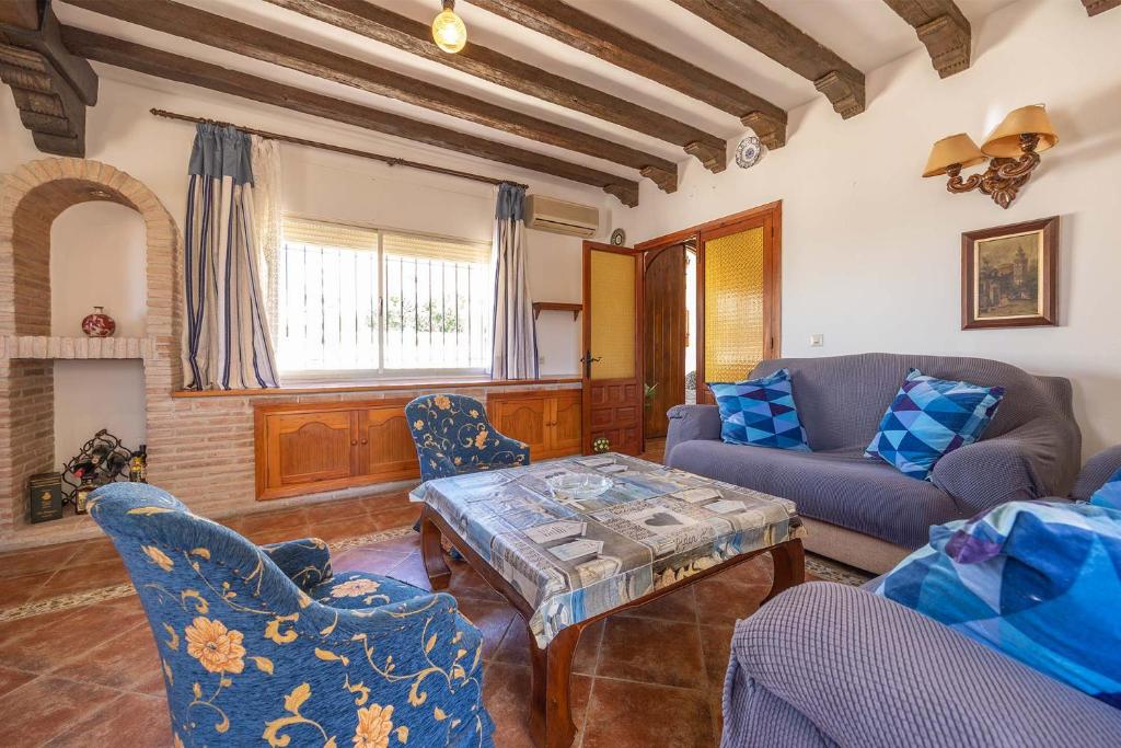 Posedenie v ubytovaní Villa de alquiler vacacional en Nerja Calle Solana