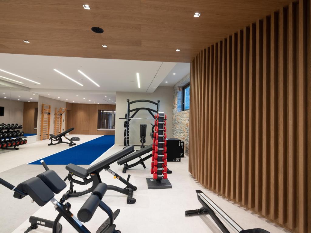 Fitness centrum a/nebo fitness zařízení v ubytování Nana Golden Beach All Inclusive Resort & Spa