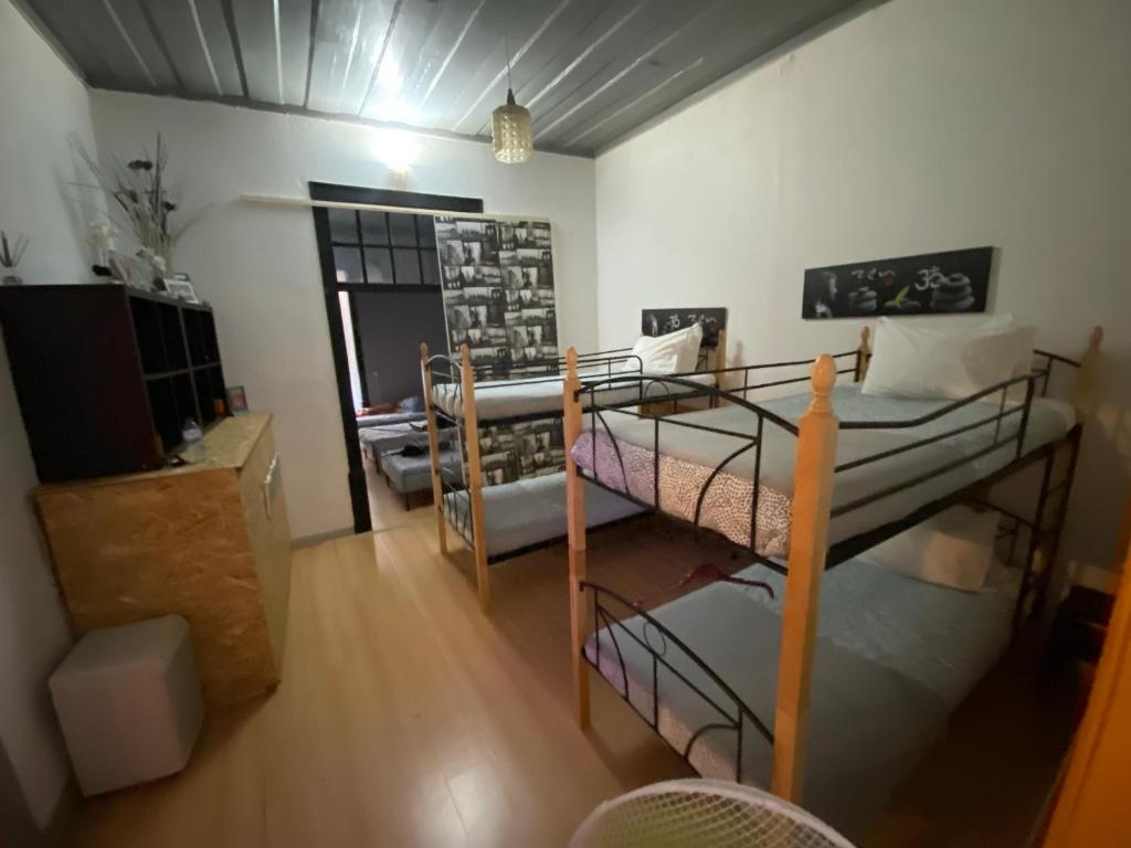 Faroway Hostel 객실 침대