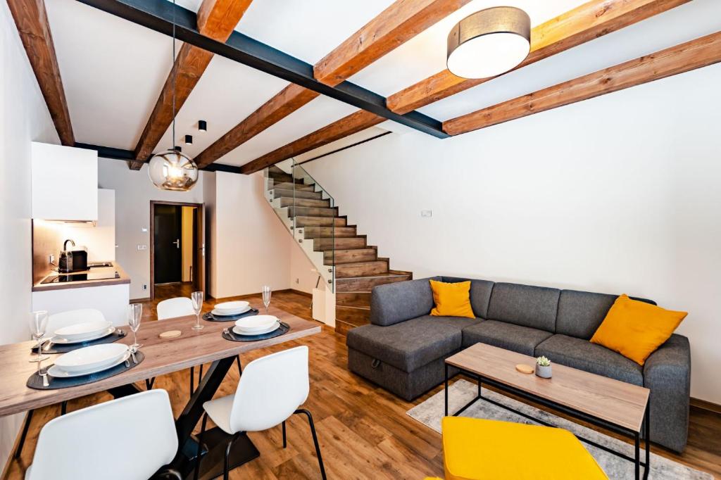 Posezení v ubytování Apartmány Králíky - Dolní Morava