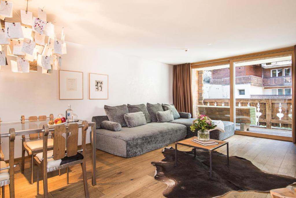 Posezení v ubytování Firefly Luxury Suites