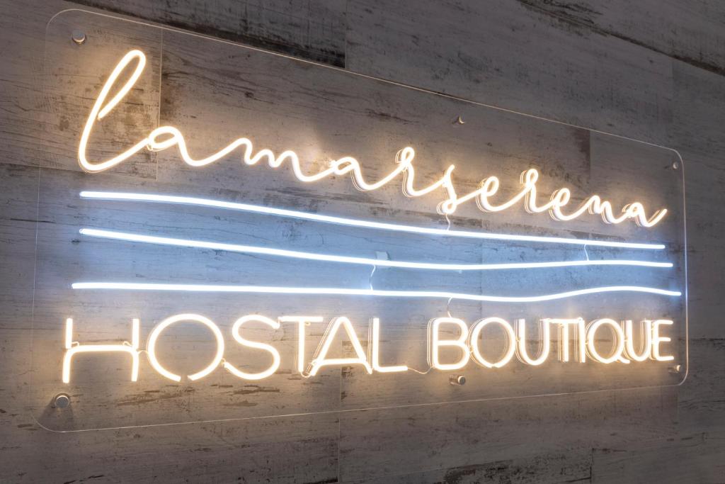 Certifikát, hodnocení, plakát nebo jiný dokument vystavený v ubytování Hostal Boutique La Mar Serena