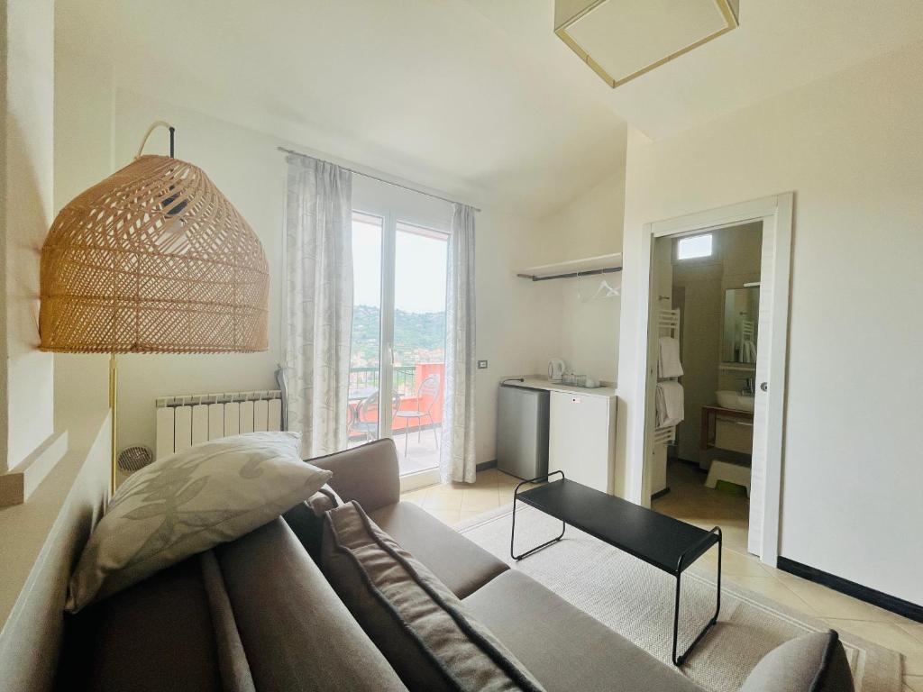 Część wypoczynkowa w obiekcie Villa Giada Resort