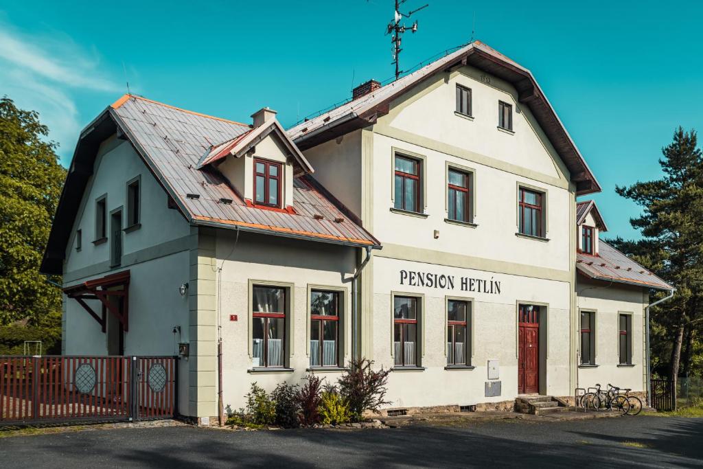Budova, kde se penzion nachází