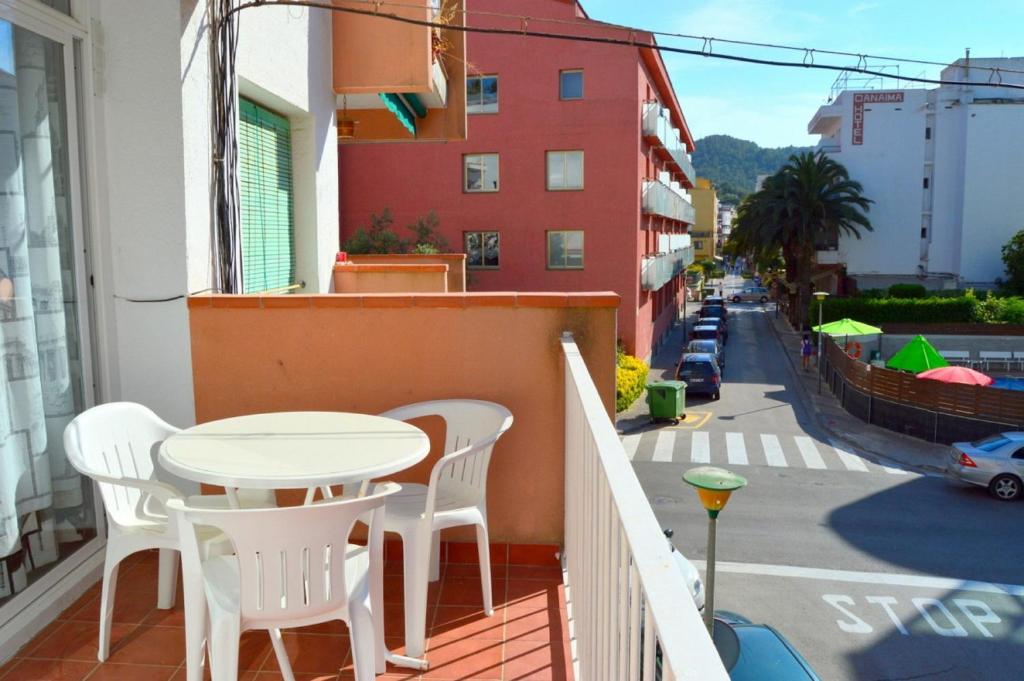 Uma varanda ou terraço em Apartments Soleil Playa 6