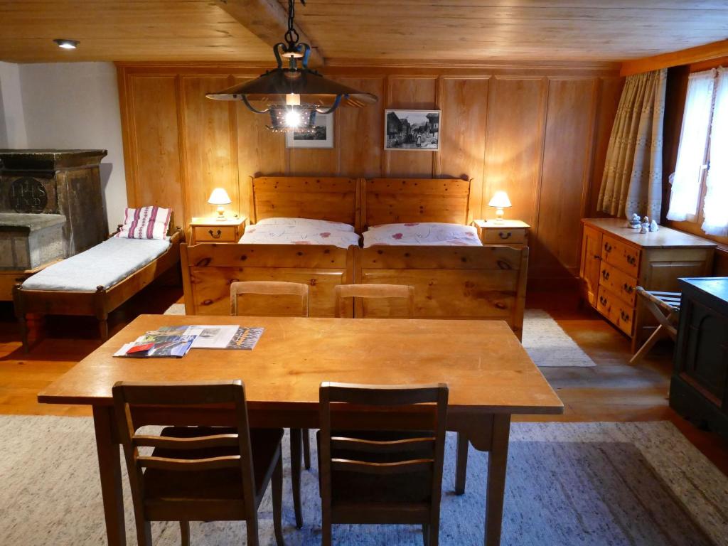 Postelja oz. postelje v sobi nastanitve Landgasthof Tännler