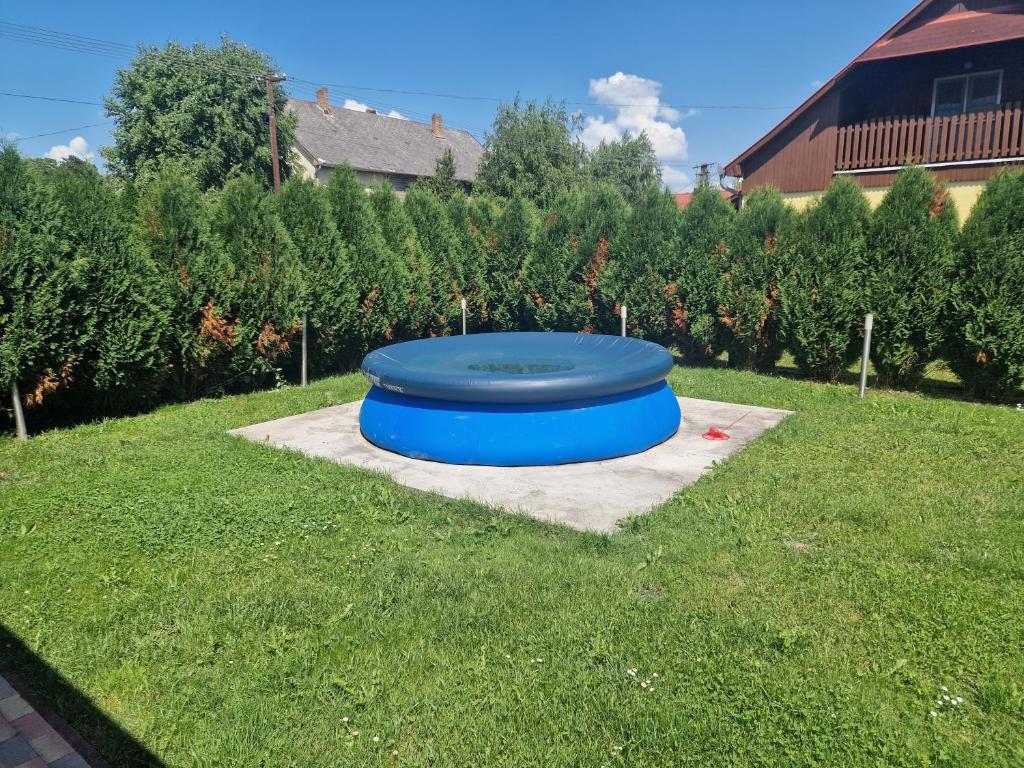 A garden outside Rajmund vendeghaz
