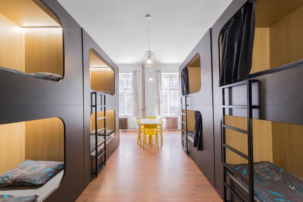 Postel nebo postele na pokoji v ubytování Hostel Elf