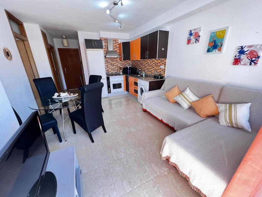 Kuchyň nebo kuchyňský kout v ubytování Oasis Bay