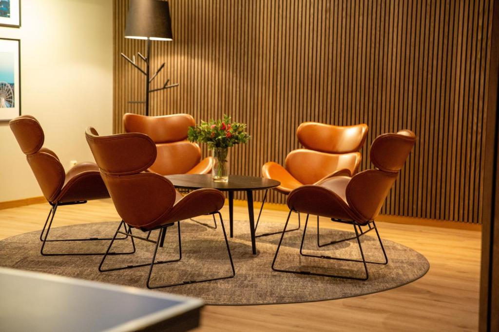 Posezení v ubytování Spar Hotel Gårda