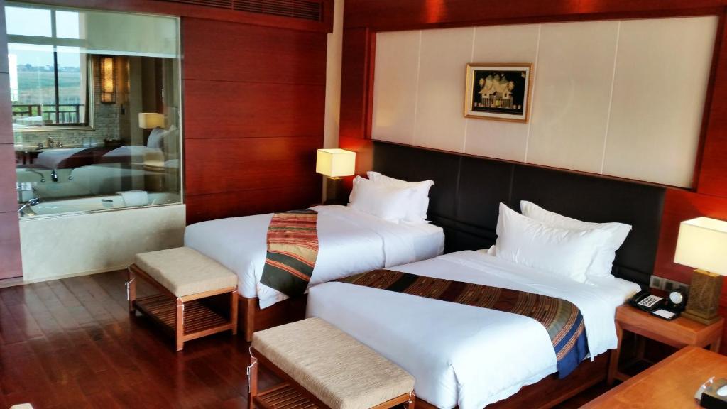 Landmark Mekong Riverside Hotel - Deluxe Twin Room Met Riverview
