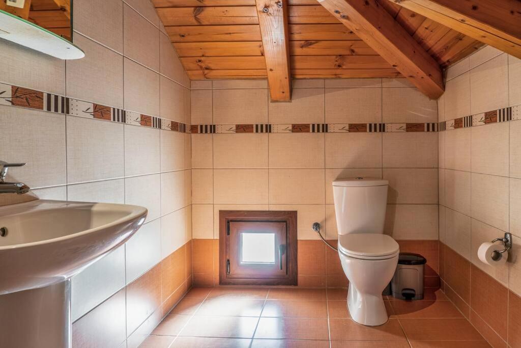 Koupelna v ubytování Villa Zante